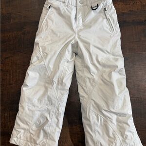L.L. Bean Kids Snow Pants - Light Beige/cream. Unisex